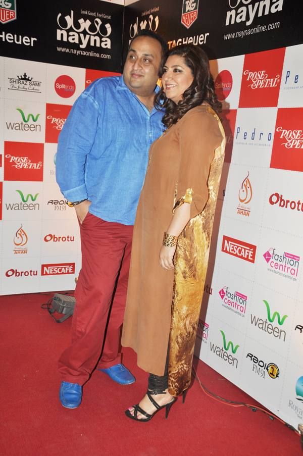 Celebrities at Red carpet of Nayna Tag Heuer Show 2013