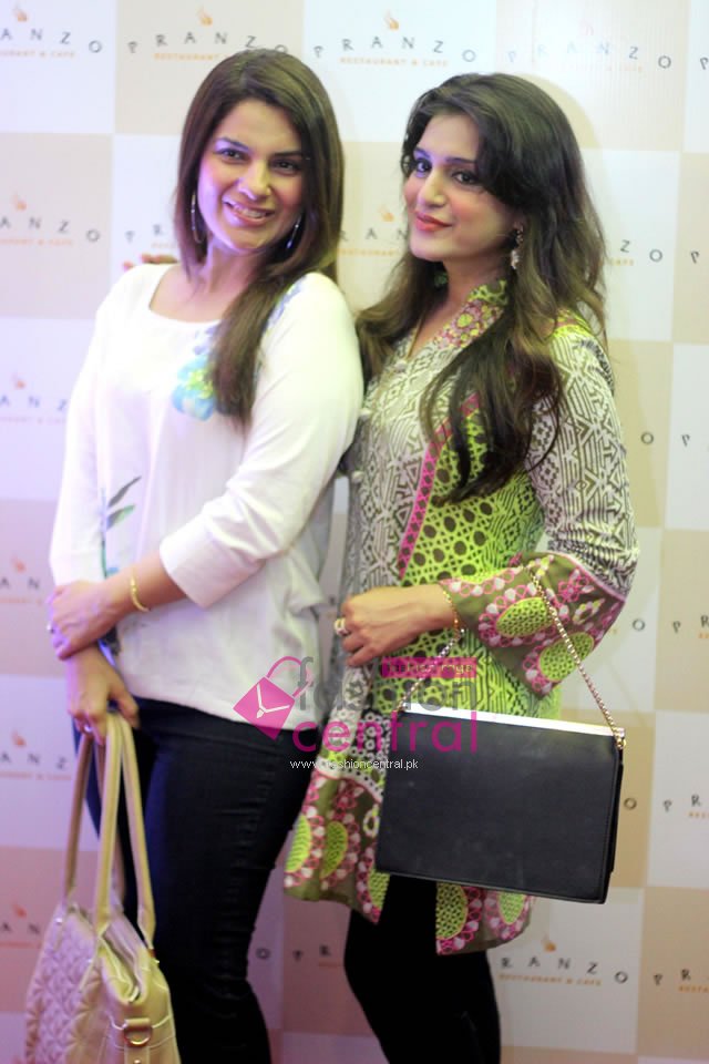 Kiran Khan with Nazia Malick