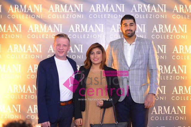 Launch of Armani Collezioni Islamabad Event Photos
