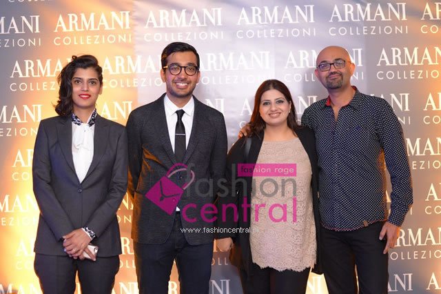 Launch of Armani Collezioni Islamabad Images