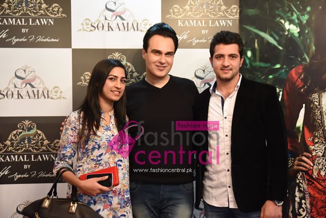Ayesha F. Hashwani Launched Kamal Lawn 2015 Islamabad