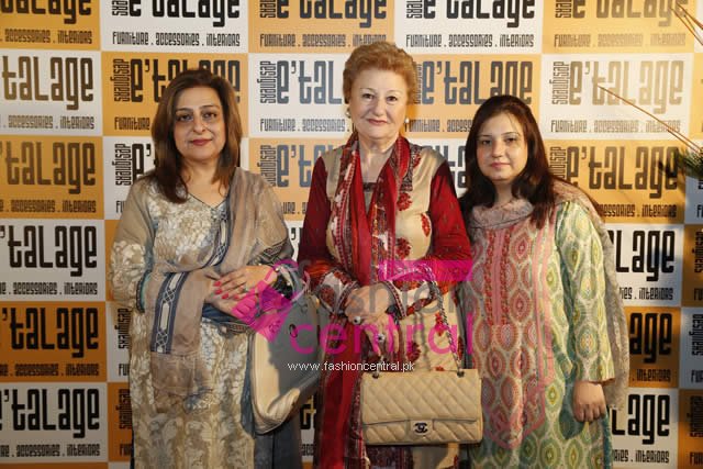 Najla Khan, Alia Saadat Ali and Sadaf Khan