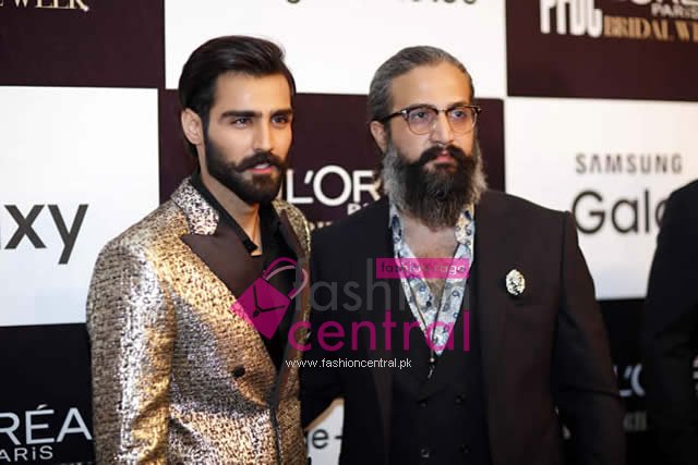 PFDC LOreal Paris Bridal Week 2015 Red Carpet Lahore Event Pics