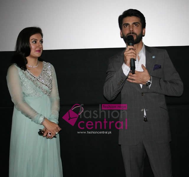 Premier of Khoobsurat in Super Cinema Vogue Towers Lahore