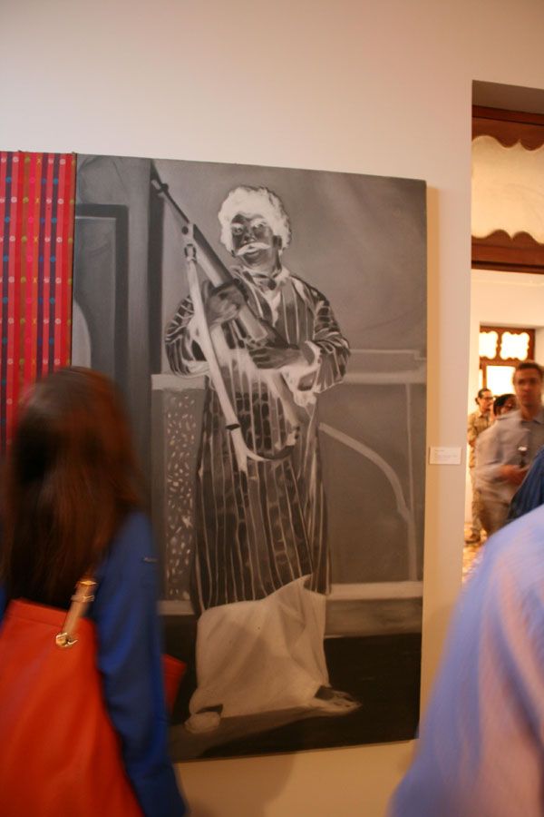 Rashid Rana Art Exhibition at Mohatta Palace Museum