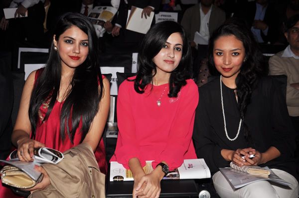 Red Carpet at Pantene Bridal Couture Week 2013 Day 1
