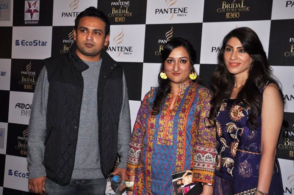 Red Carpet at Pantene Bridal Couture Week 2013 Day 1