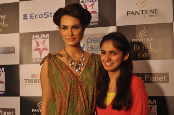 Red Carpet at Pantene Bridal Couture Week Day 2