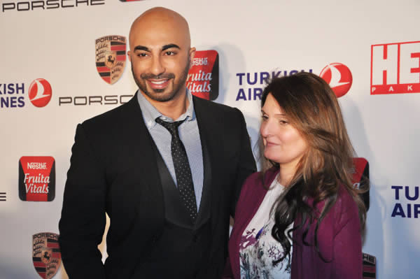 Red Carpet at Porsche Fashion Show