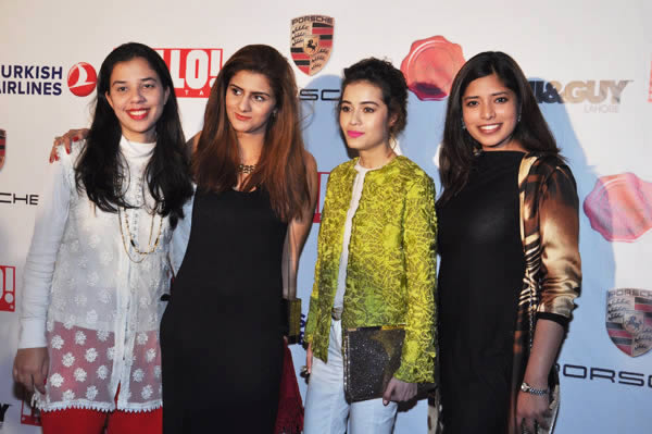 Red Carpet at Porsche Fashion Show