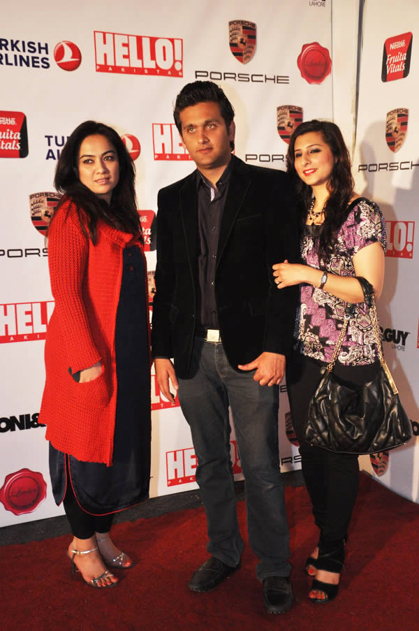 Red Carpet at Porsche Fashion Show