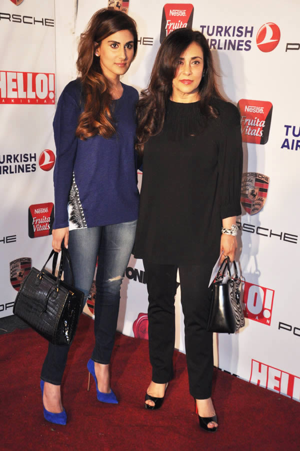 Red Carpet at Porsche Fashion Show