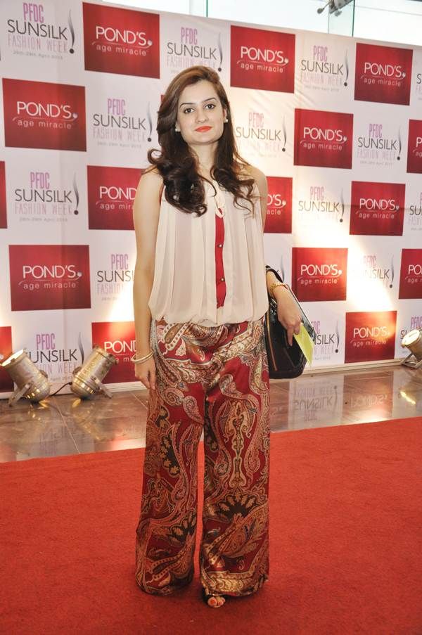 Red Carpet of PFDC Sunsilk Fashion Week 2013 Day 3