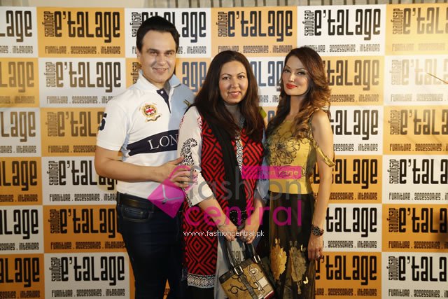 Rezz Aly Shah, Rina Saeed and Natasha Hussain