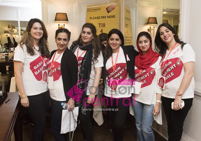 Sabrina, Malika Fareed, Saira Omer, Natasha Nabi, Sundus Rizwan and Nuria Rafique
