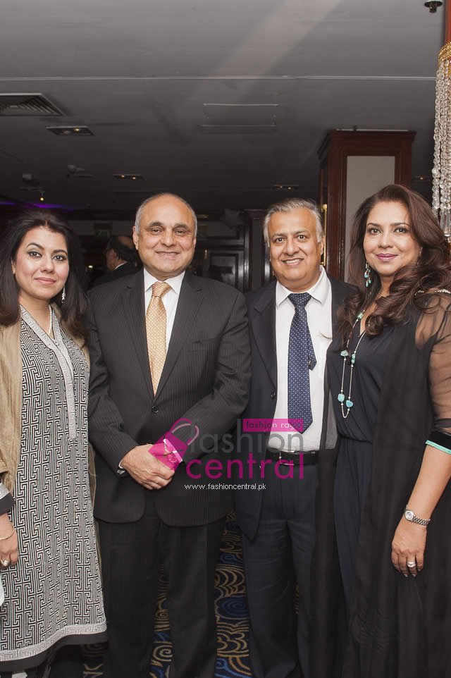 Sadaf Abbas, H.E Syed Ibne Abbas Mr Akmal Khushi and Mrs Farah khushi