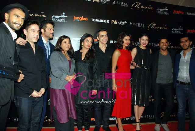 Sanjeev Bijli and Mr Ajay Bijli along with the entire star cast of Dil Dhadakne Do