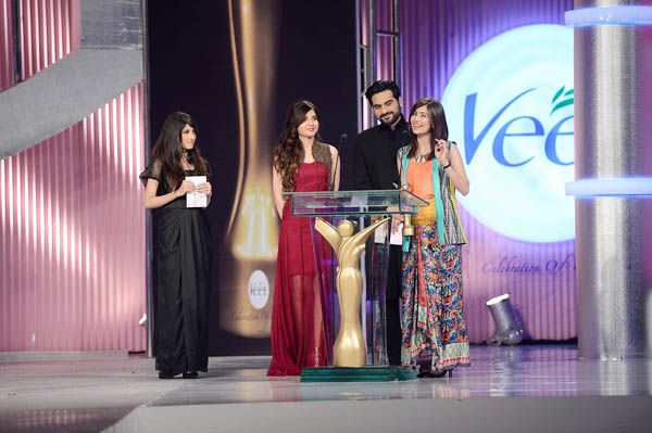 Celebrities at Beauty Awards 2013