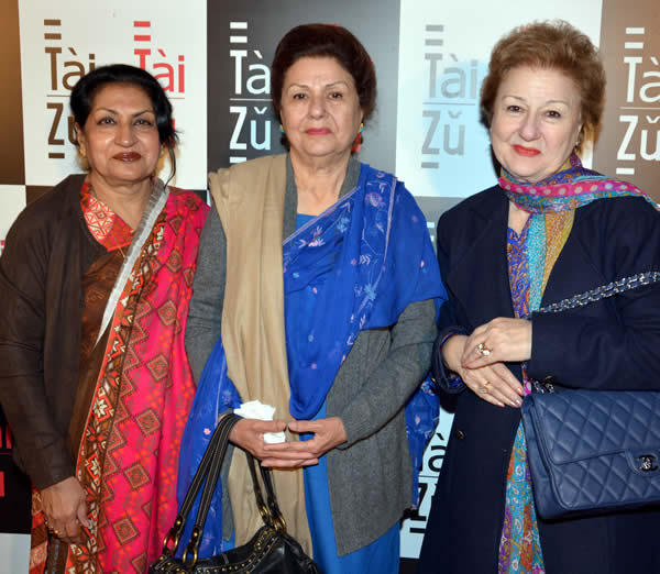 Celebrities at Launch of TAI ZU in Islamabad