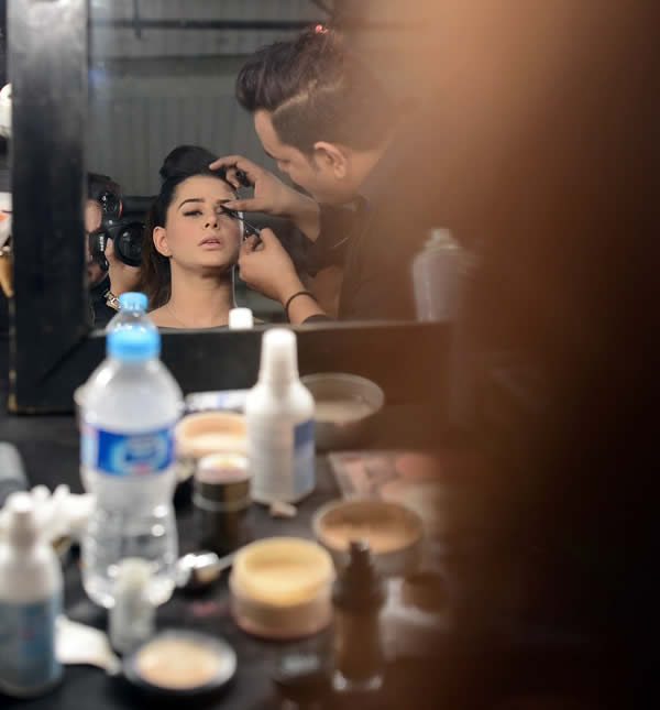 Backstage at VCB 2013