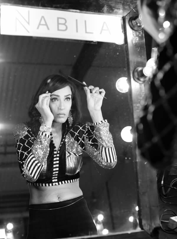 Backstage at Veet Celebration of Beauty