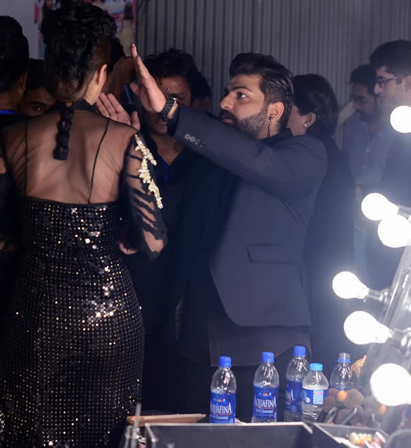 Backstage at Veet Celebration of Beauty