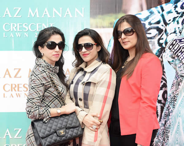 Faraz Manan's Launch of Crescent Lawn Spring/Summer