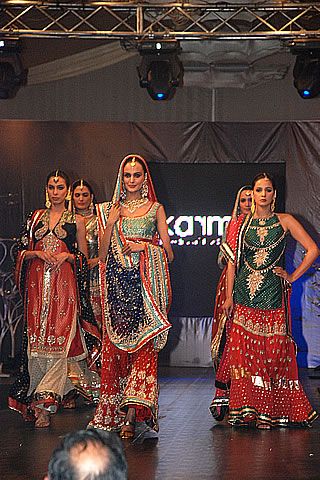 Karmaâ€™s Pakistani Bridal Wear Fashion Collections 2009