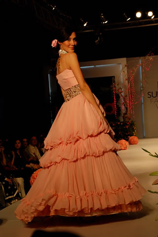 Pakistani Designer Karma at PFDC Sunsilk Fashion Week 2011 Lahore