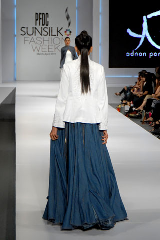 Adnan Pardesy Latest Collection at PFDC Sunsilk Fashion Week 2011 Lahore