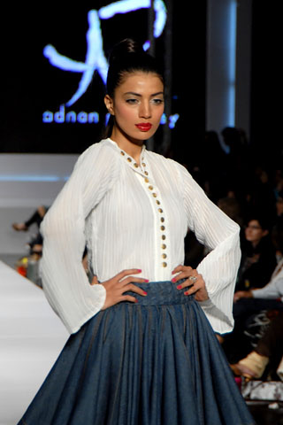 Adnan Pardesy Latest Designs at PFDC Sunsilk Fashion Week 2011 Lahore