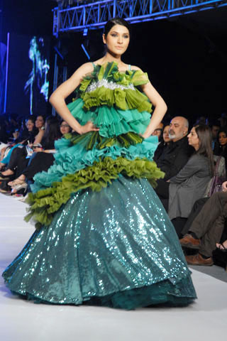 Kiran Malik showcased Asian Institute of Fashion Design