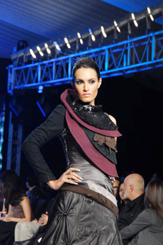Nadia Hussain showcased Asian Institute of Fashion Design