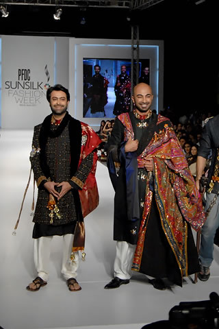 Ali Xeeshan Collection at PFDC Sunsilk Fashion Week 2011 Lahore
