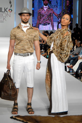 Fashion Designer Ammar Belal at PFDC Sunsilk Fashion Week Lahore