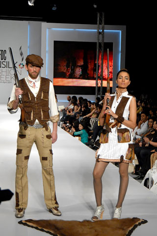 Fashion Designer Ammar Belal at PFDC Sunsilk Fashion Week Lahore