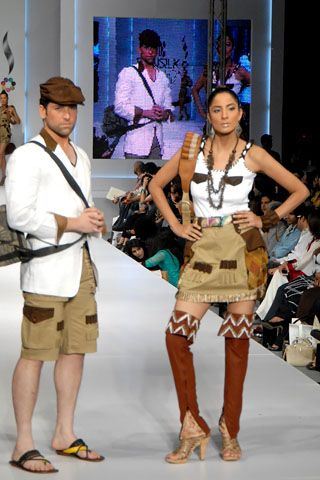 Pakistani Designer Ammar Belal at PFDC Sunsilk Fashion Week 2011 Lahore