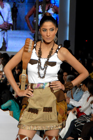 Pakistani Designer Ammar Belal at PFDC Sunsilk Fashion Week 2011 Lahore