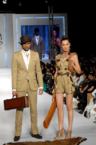 Pakistani Designer Ammar Belal at PFDC Sunsilk Fashion Week 2011 Lahore