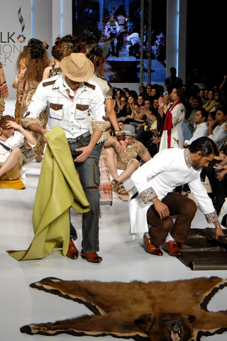 Famous Designer Ammar Belal at PFDC Sunsilk Fashion Week 2011 Lahore
