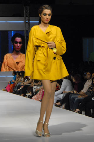 Amna Ilyas at PFDC Sunsilk Fashion Week 2011 Lahore