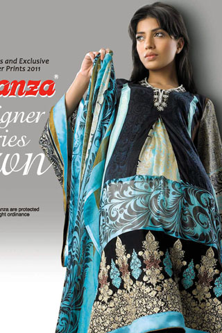 Bonanza Summer Lawn Collection 2011-12