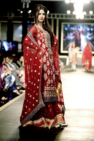 Fahad Hussayn Collection at Bridal Couture Week 2010