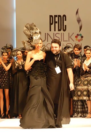 Fahad Hussayn Latest 2011 Collection at PFDC Sunsilk Fashion Week 2011