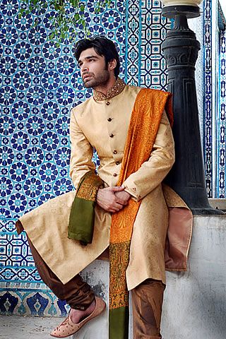 Pakistani Sherwani & Classic Groom Fashion Collection by Imbias