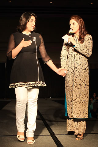 Hajra Hayat's collection in Colors of Pakistan 2009