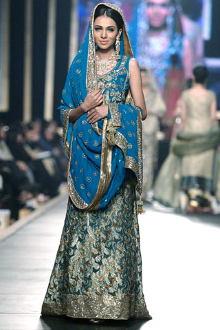 Hoorain Latest Weeding Dresses in Bridal Couture Week 2010