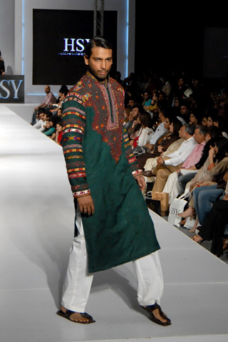 Pakistani Fashion Designer HSY at PFDC Sunsilk Fashion Week
