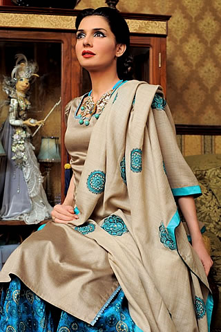 Mahnoor Baloch showcased Love Collection 2010 by Nishat