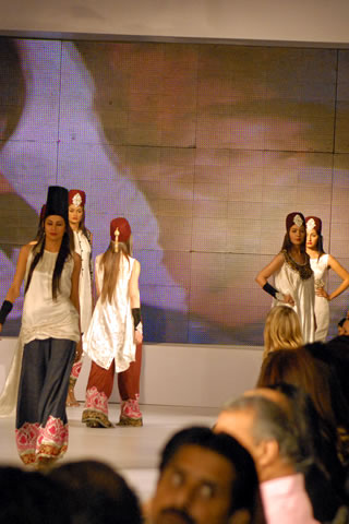 Nickie Ninaâ€™s Collection at PFDC Sunsilk Fashion Week Karachi 2010